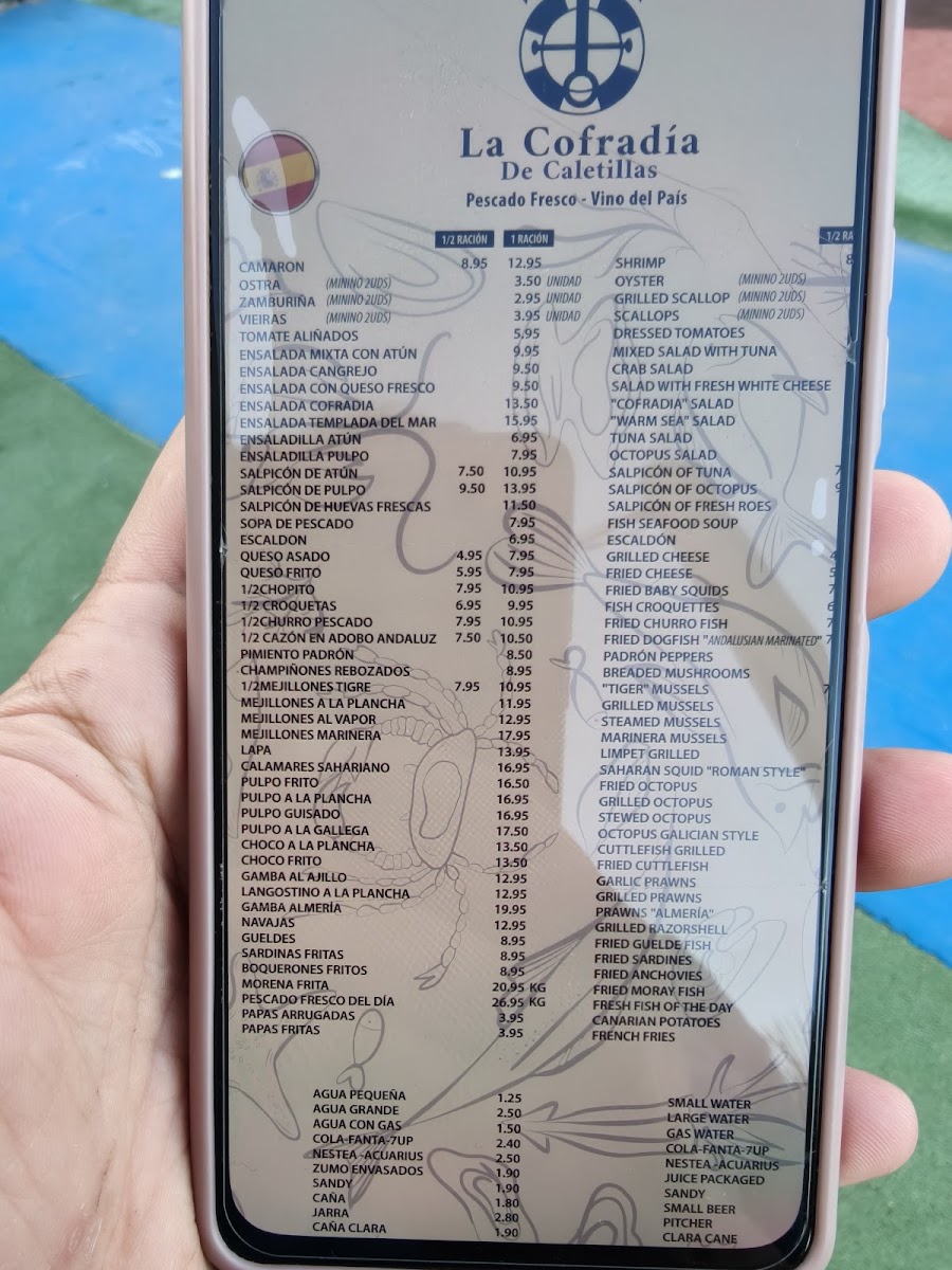 La Cofradia de Caletillas Menu - Image 3